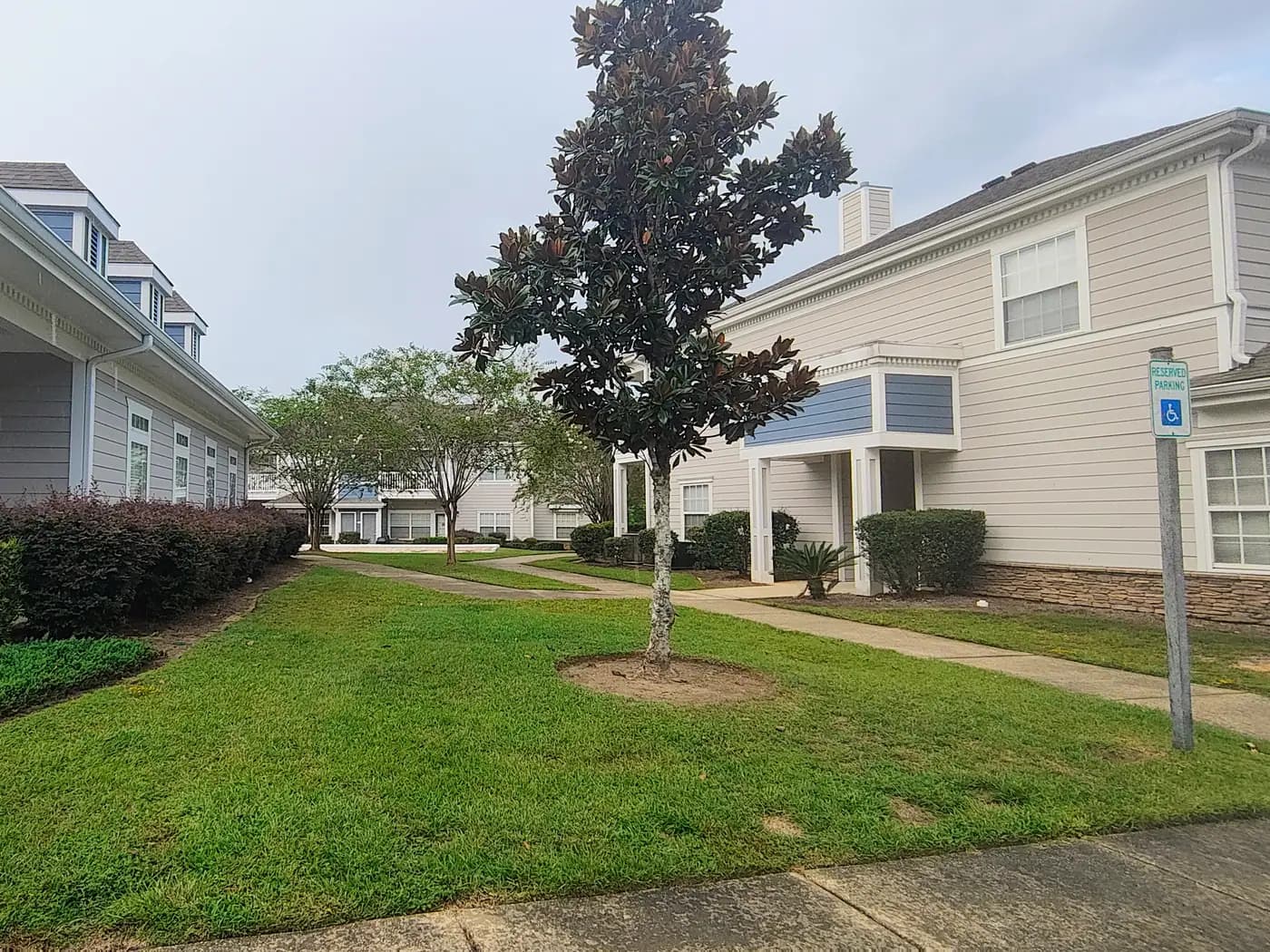 Residences and landscaped grounds at 61Ninety West