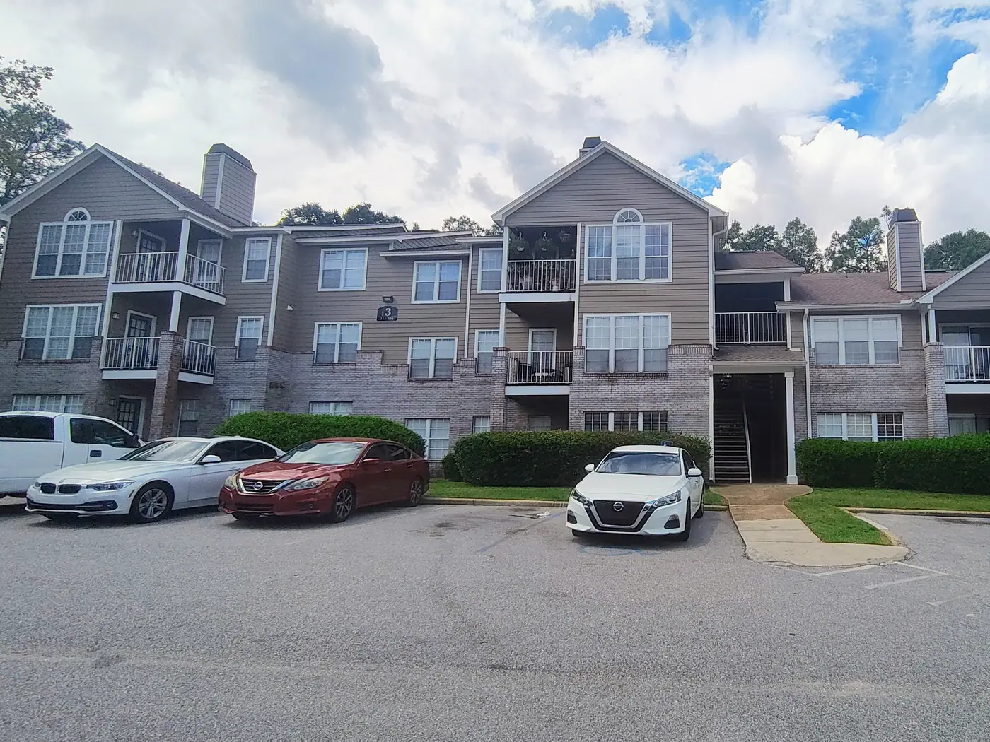 Three-story residences at Lenox Gates