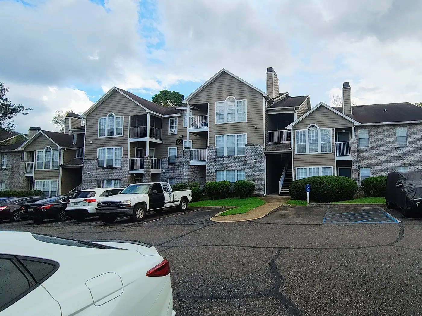 Apartment buildings at Regency Gates