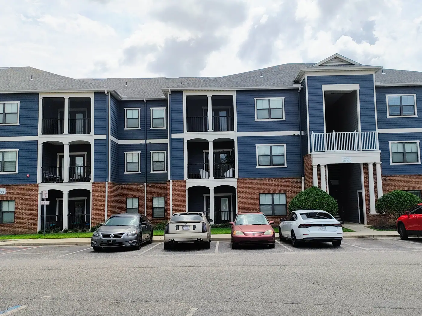 Three-story residences at Village at Midtown